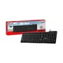 Teclado USB Multimídia ABNT2 KB100X Preto