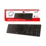 Teclado USB Multimídia ABNT2 SlimStar SS126 Preto