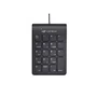 Teclado USB Numérico C3Tech KN-12BK Preto
